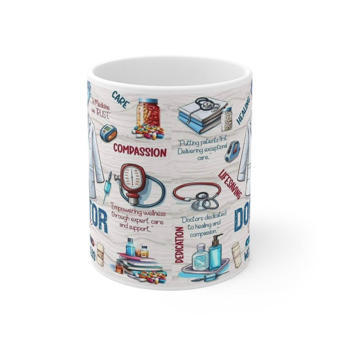Doctor Life Mug - Funny Medical Coffee Gift for Doctor, NHS & GP, Novelty