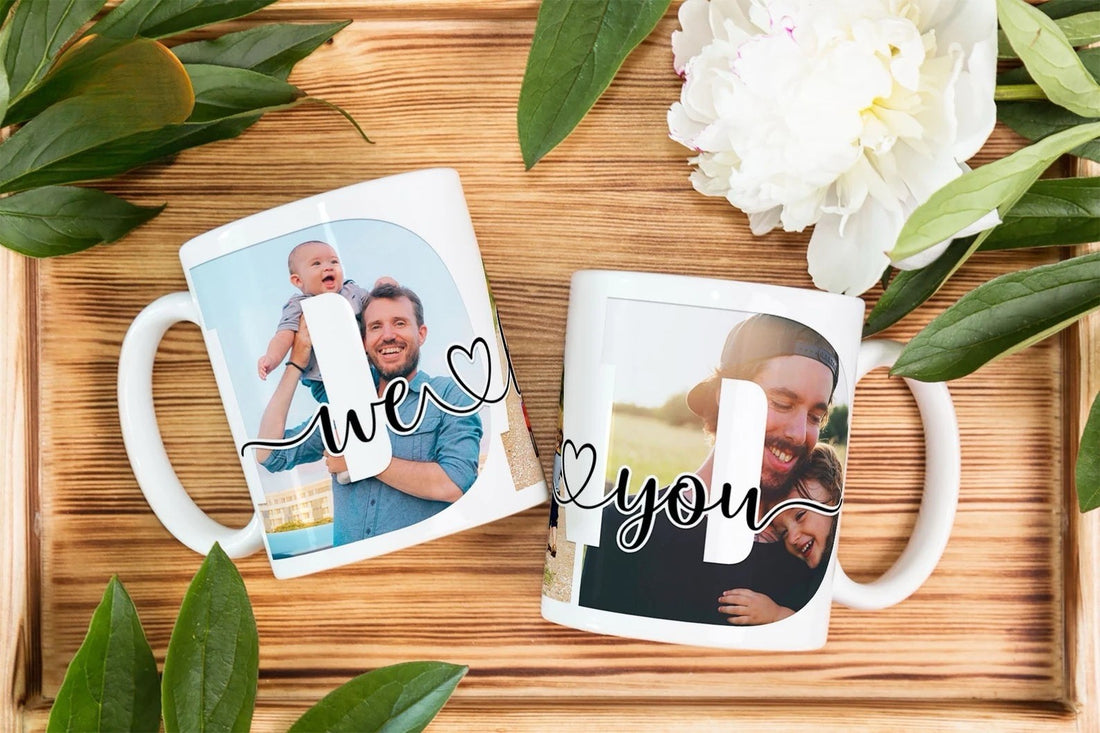 Personalised Dad Mug - Father's Day Gift, Photo Mug, Free Shipping Today