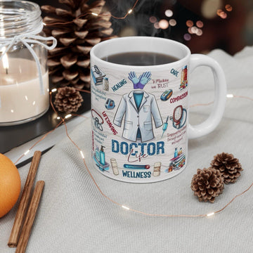 Doctor Life Mug - Funny Medical Coffee Gift for Doctor, NHS & GP, Novelty