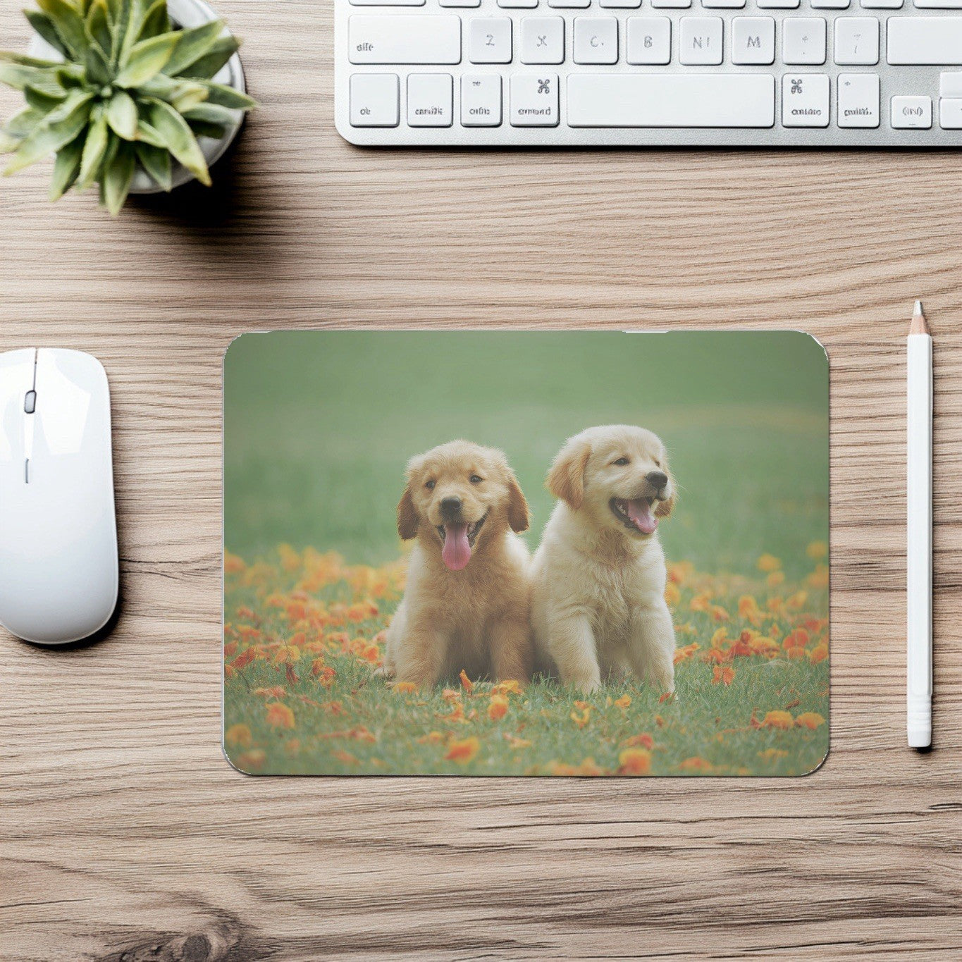Personalised Photo Mouse Mat 22x18 cm - Non-Slip Office Desktop Gift Gaming