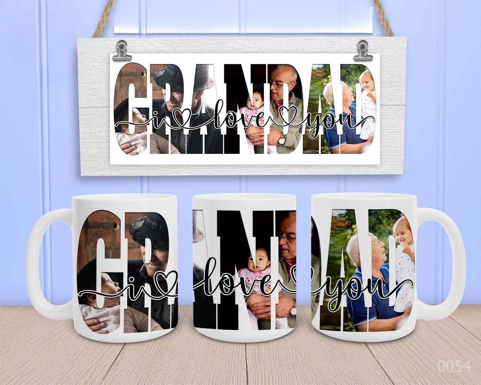 Personalised Grandad Photo Mug Gift for Grandfather - All Occasions Gift