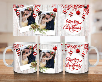 Personalised Merry Christmas Mug - Custom Ceramic Gift Cup for UK Shoppers