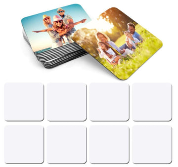 Personalised Photo Fridge Magnet 6.5cm Square - UK Made, Custom Gift Glossy
