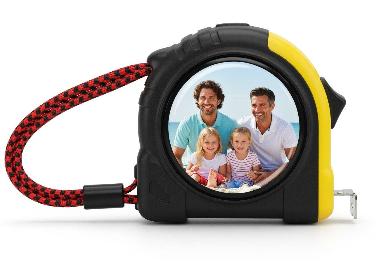 Personalised 5m Tape Measure - Custom Photo/Logo Gift for Tradesmen UK