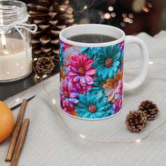 Colourful Floral Mug