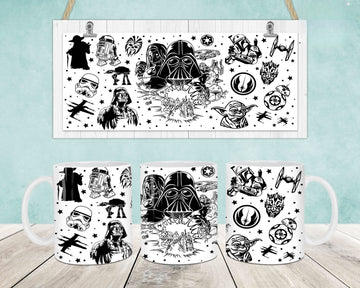 Star Wars Mug Ceramic Coffee Mug Microwave Safe Dishwasher Safe Gift Idea