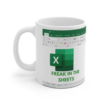 Excel-lent Coffee Mug - Spreadsheet Gift Idea for Coworker Accountant!