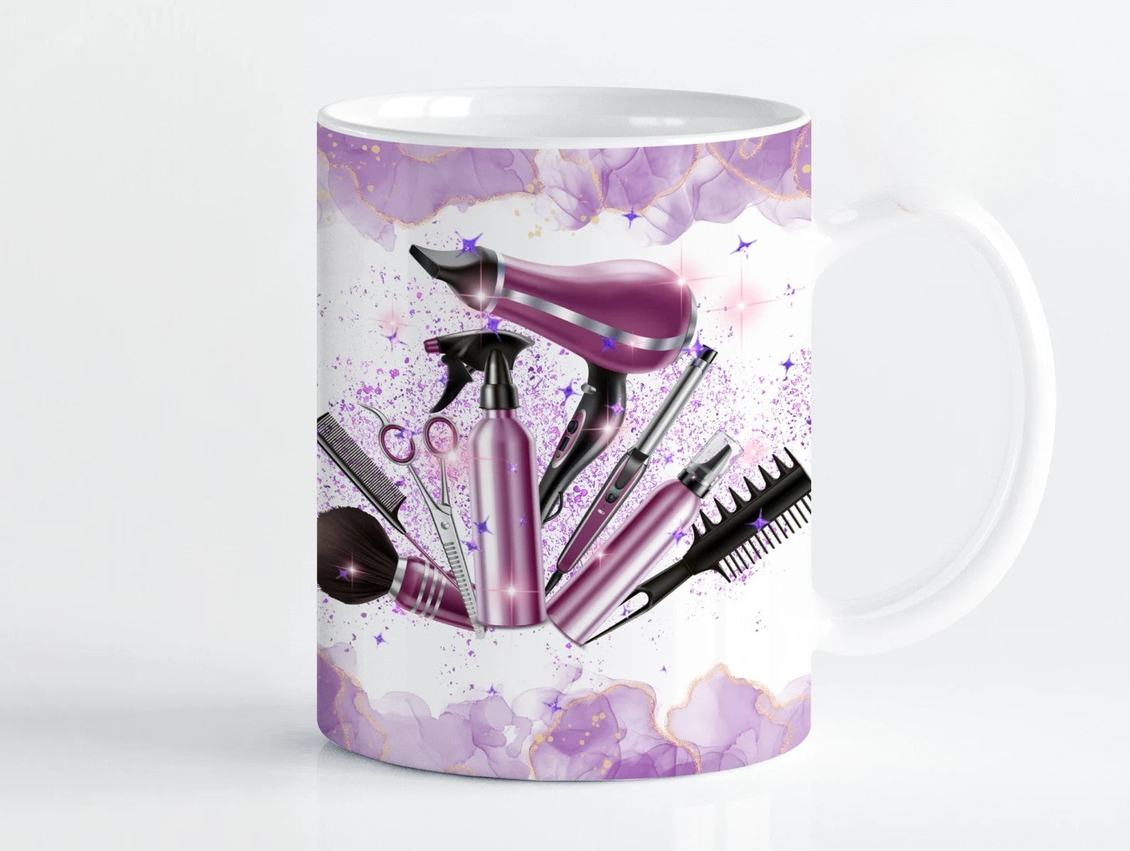 UK Made Hairstylist Mug - Novelty Ceramic Coffee Cup for Hairdressers