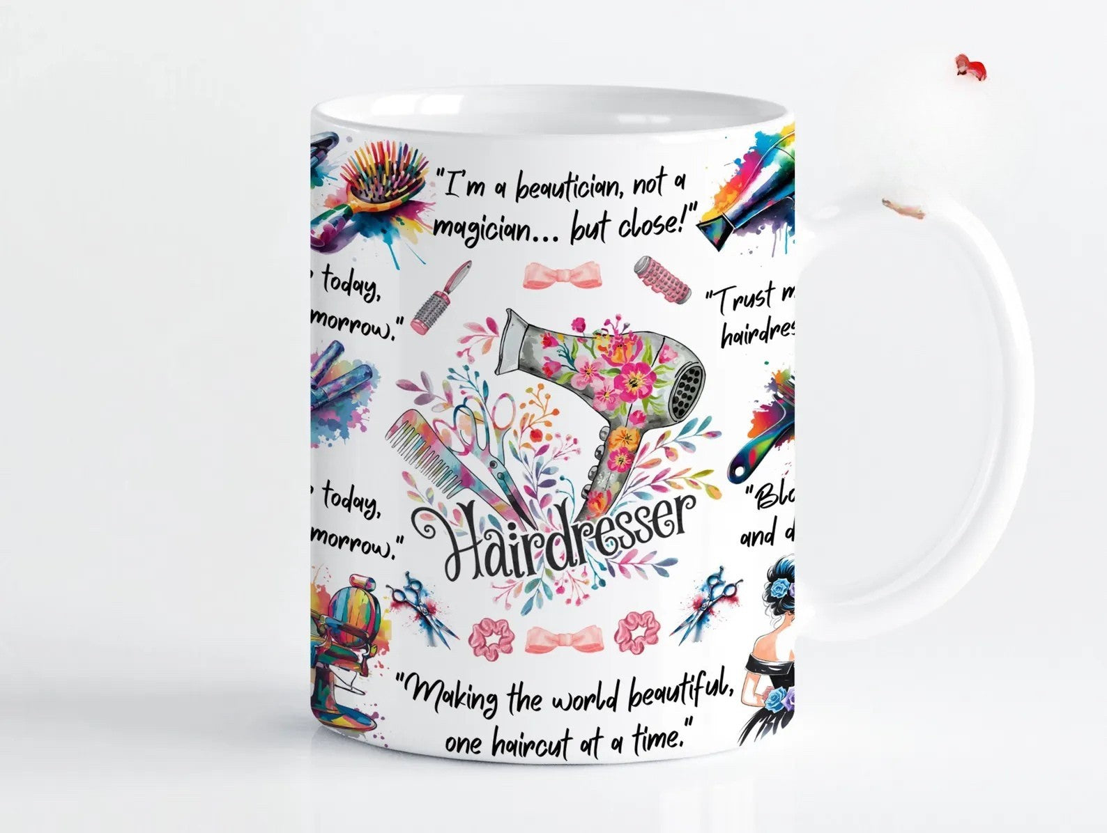 Hair Dresser Mug - Funny Hair Dresser Coffee Gift for Hair Dresser, Novelty Mug