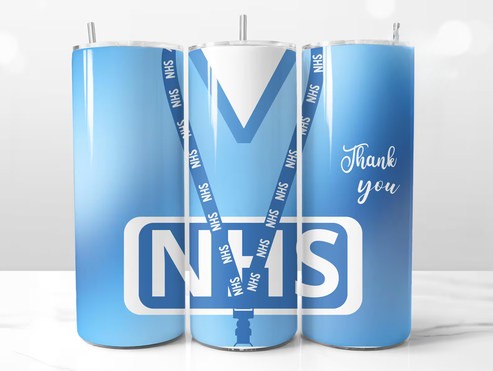 NHS 20oz Travel Tumbler – Insulated Coffee Cup Gift for Nurses & NHS Staff