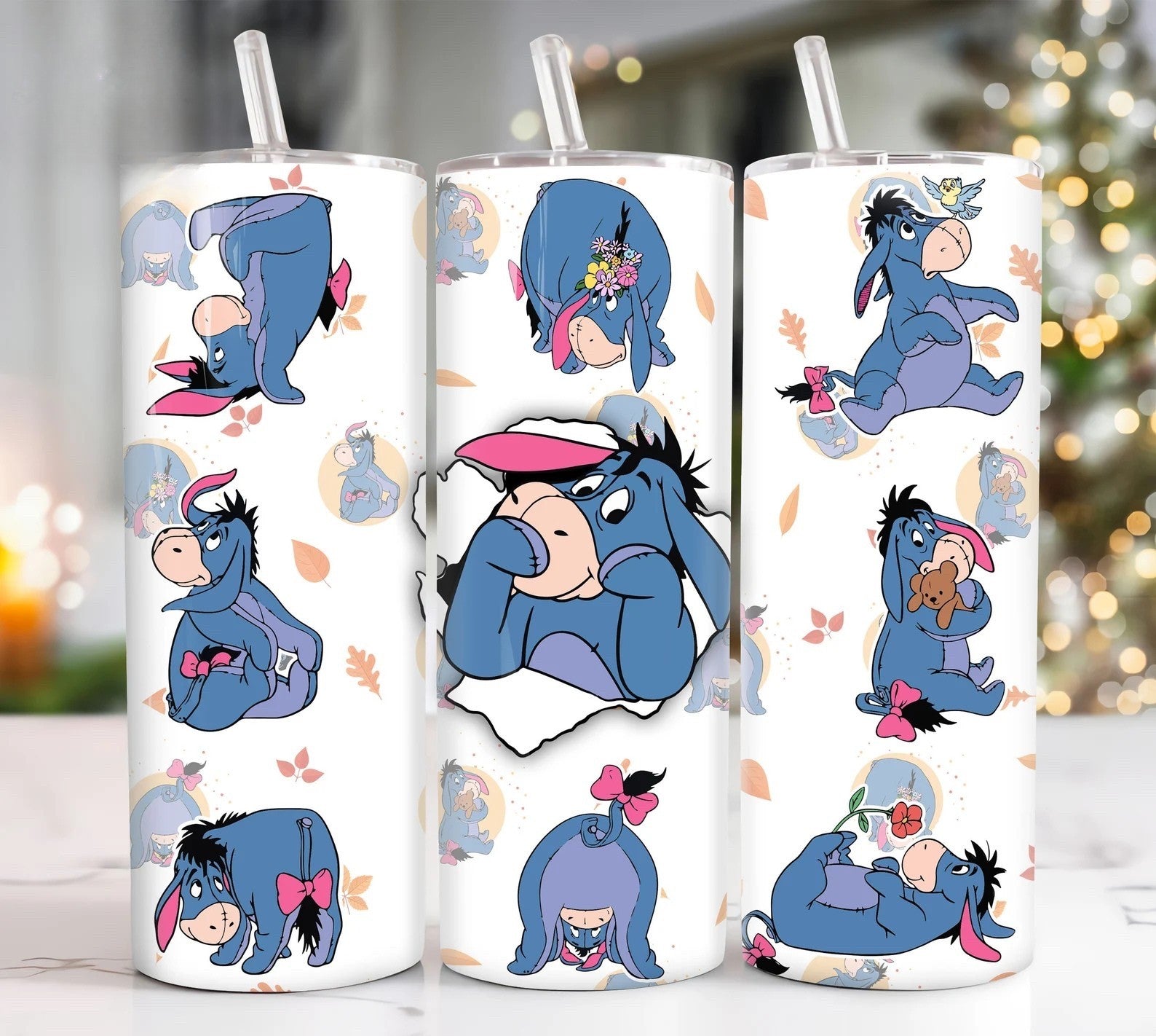 Eeyore Insulated Stainless Steel Travel Mug – Durable Hot & Cold Beverage Cup