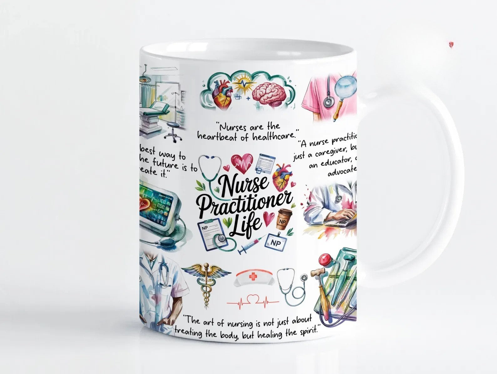 Nurse Practitioner Mug - Funny Coffee Gift For Nurse Practitioner, NHS & NP Gift