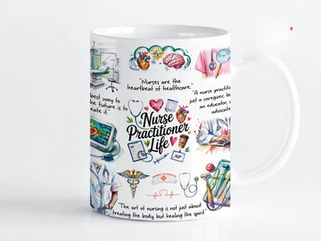 Nurse Practitioner Mug - Funny Coffee Gift For Nurse Practitioner, NHS & NP Gift