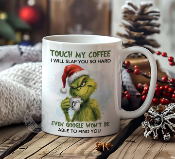 Grinch Christmas Mug - Before Coffee Sarcastic Cup Gift for Grinch Lovers