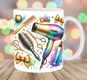 Hairdresser Mug, Novelty Ceramic Coffee Cup - Christmas Gift, UK Made Gift