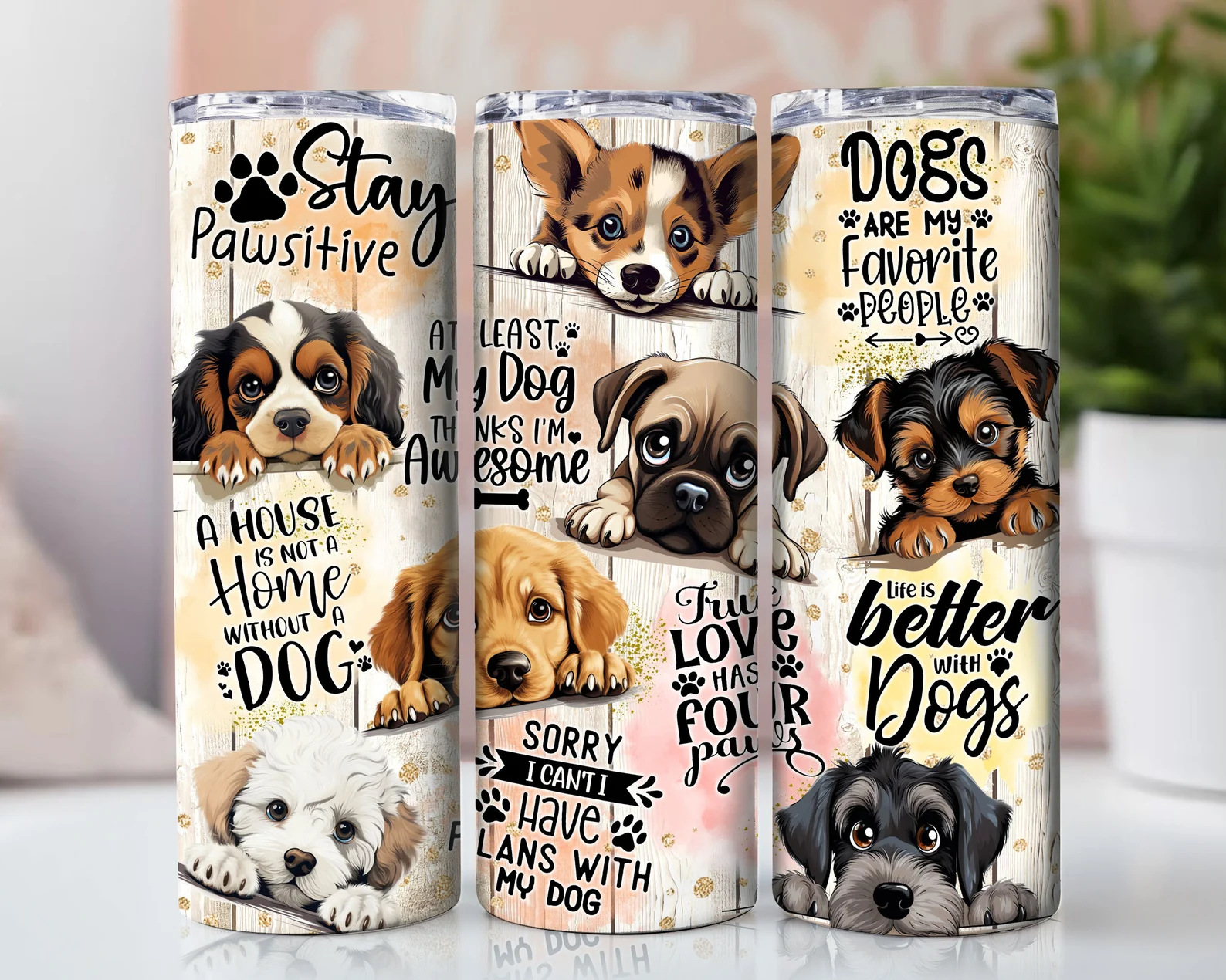 Insulated Stainless Steel Dog Travel Mug – Durable Hot & Cold Cup