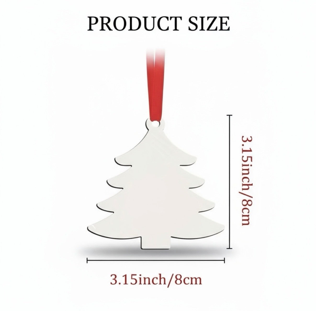 Personalised Aluminium Photo Christmas Ornament - Bauble Keepsake Gift