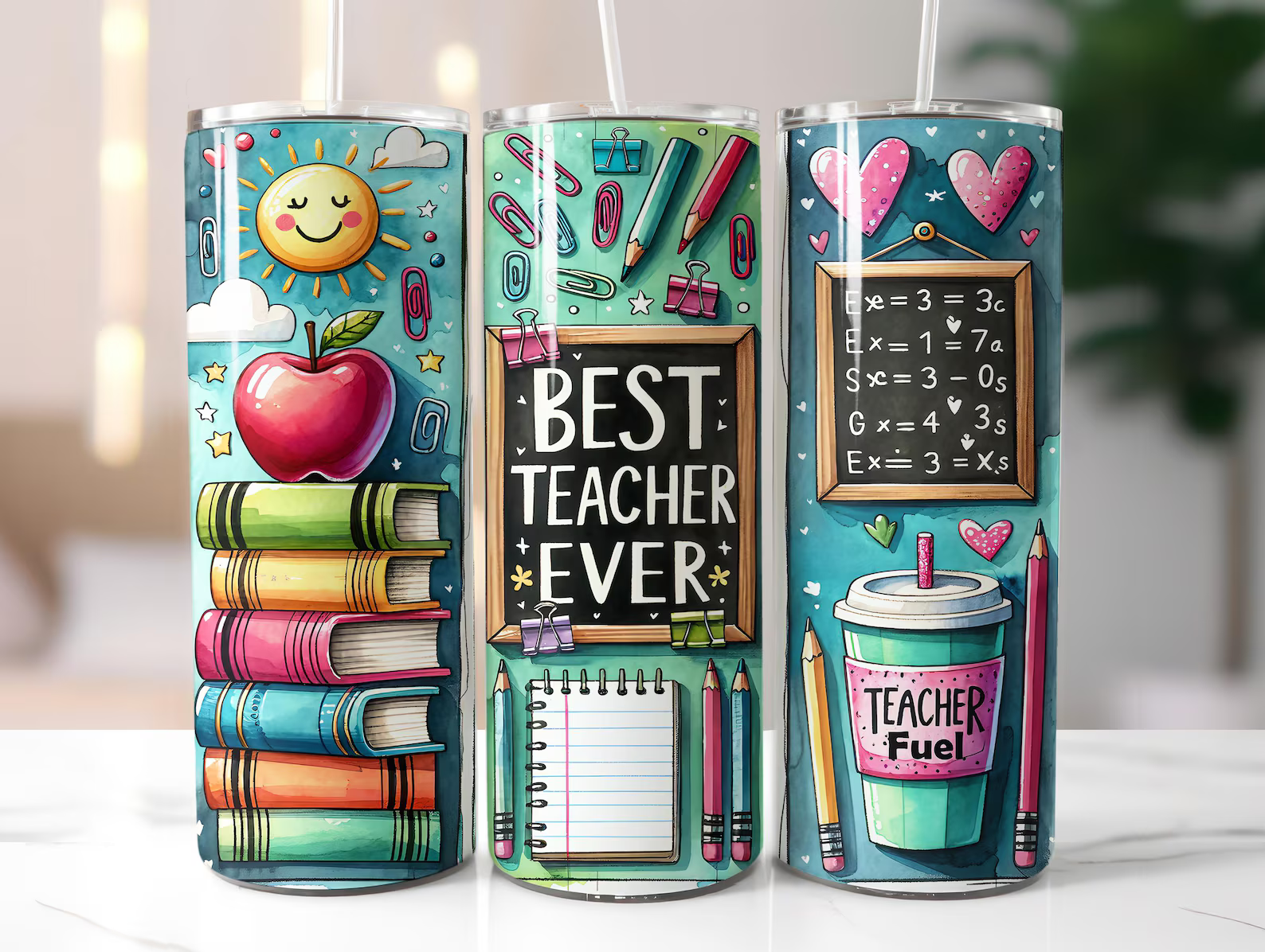 Teacher Gift Tumbler 20oz – Insulated Coffee Cup for Teachers – Thank You Gift