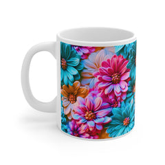 Colourful Floral Mug