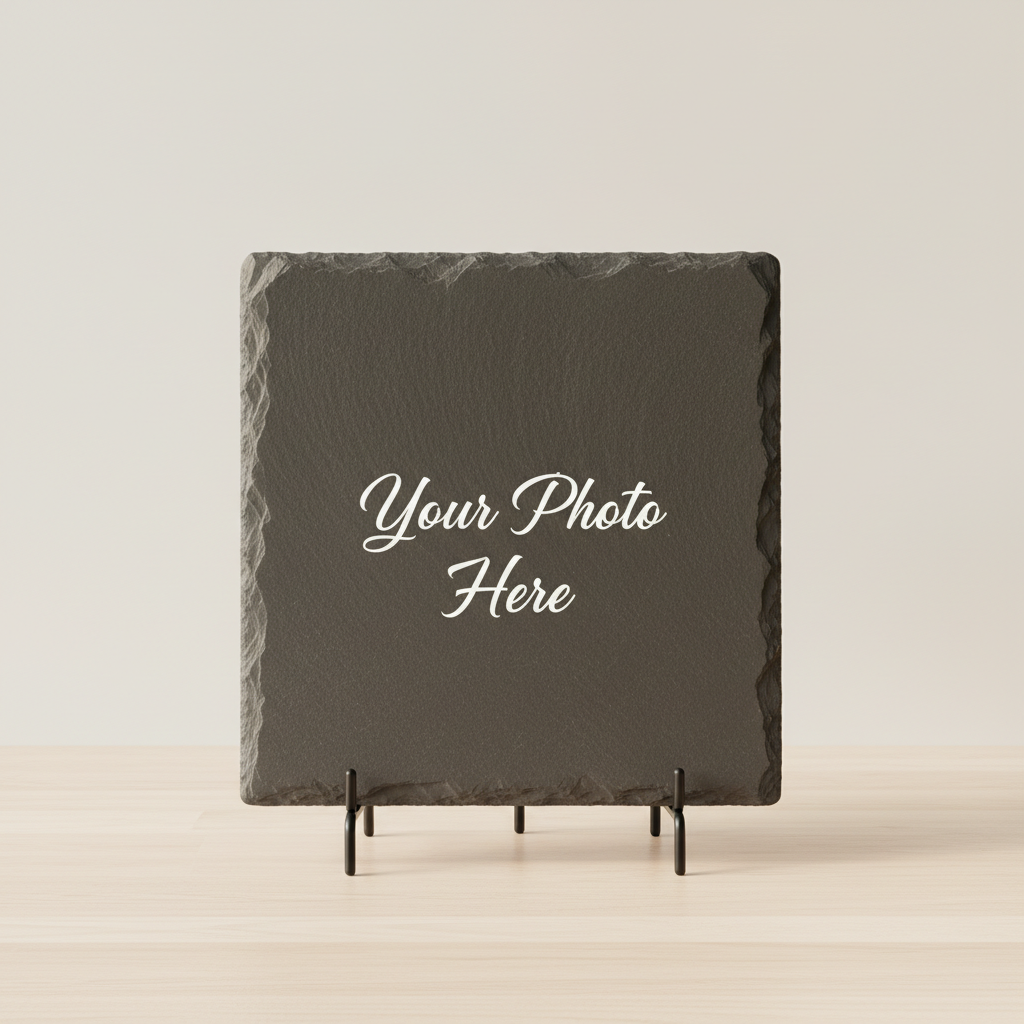 Square Photo Slate – 15cm x 15cm