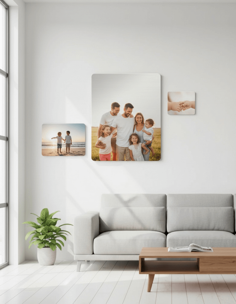 Personalised Aluminium Photo Print