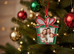 Personalised Photo Christmas Tree Decoration