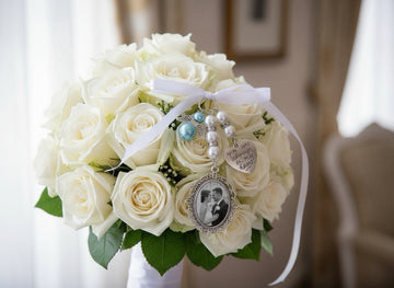 Personalised Wedding Bouquet Photo Charm